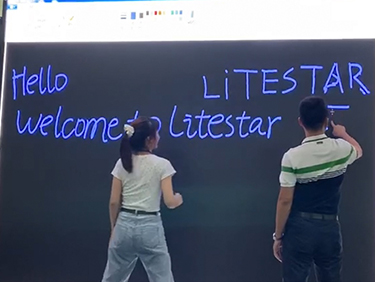 Litestar launch touch P1.9 GOB gagnvirkur LED myndbandsveggur