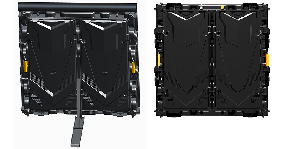 Die casting led panel